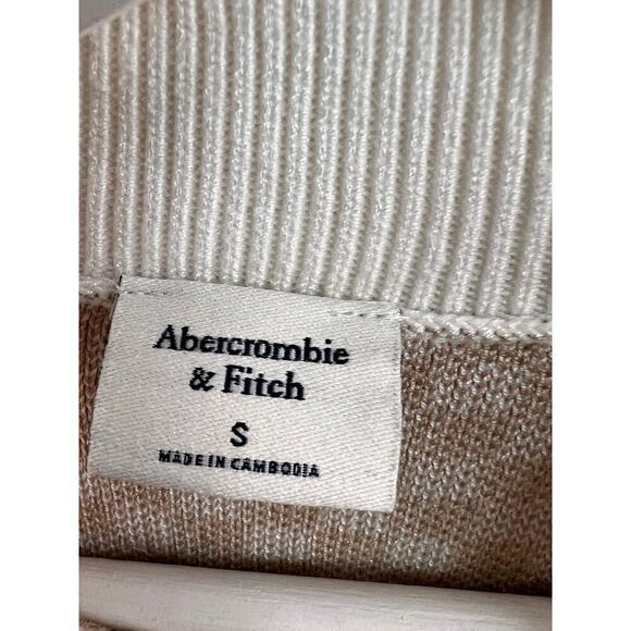 Abercrombie & Fitch Jacquard Long Sleeve Mock Neck Sweater Mini Dress Women's S - Picture 6 of 11